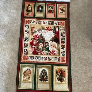 Quilting Panel Christmas Past Wilmington Prints NWOT